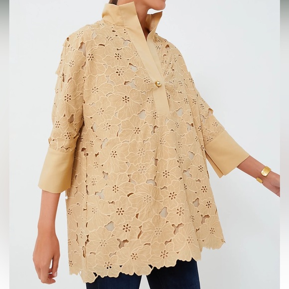 Tan Lace Willow Blouse
TUCKERNUCK - Picture 3 of 10